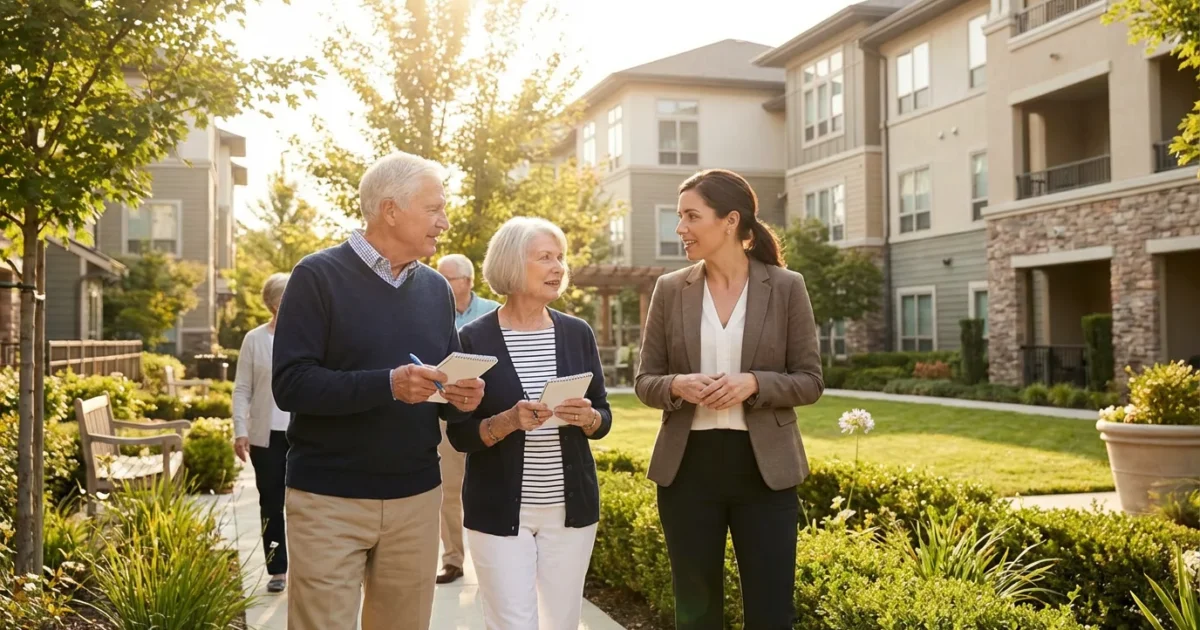 10 Questions to Ask When Touring a Retirement Community - guide