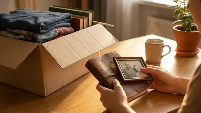 Downsizing After a Loss: Coping with Grief While Simplifying Your Life - guide