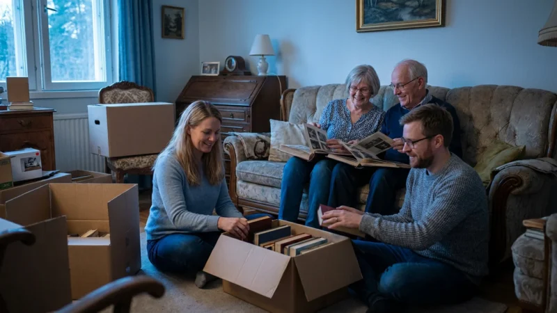 Downsizing and Relationships: Navigating Family Dynamics During the Process - guide