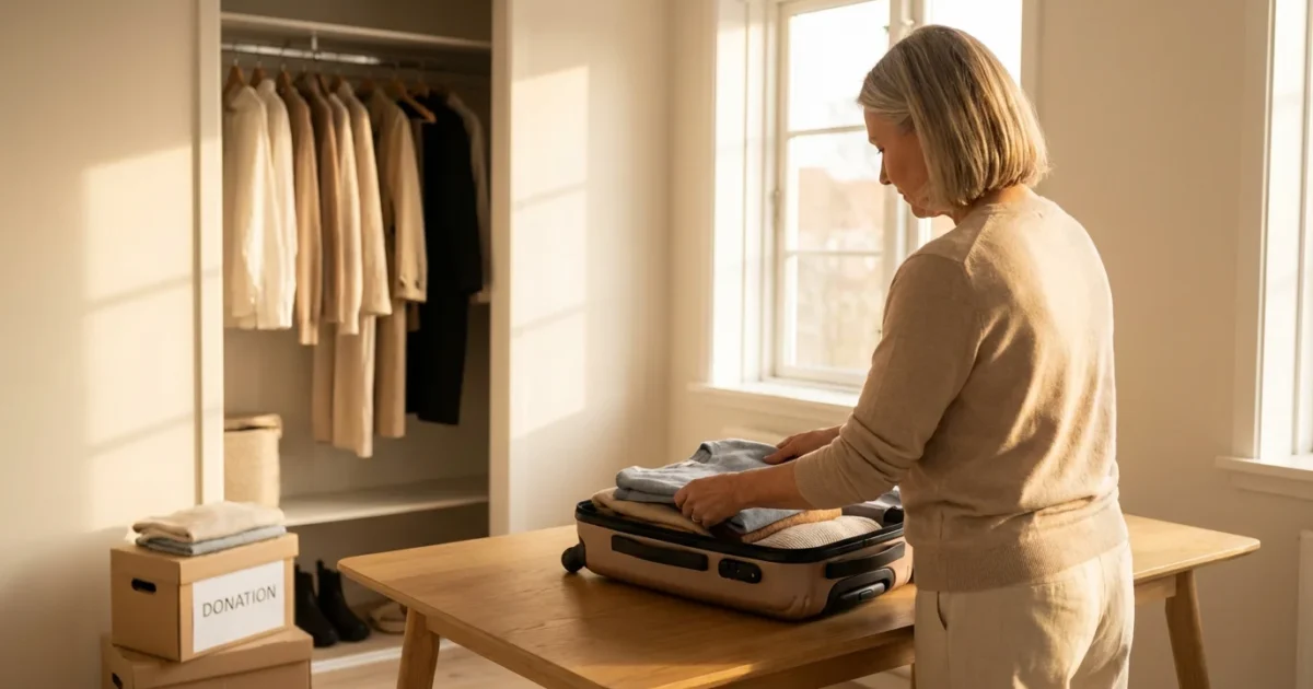 Downsizing Your Wardrobe: A Minimalist Approach to Retirement Fashion - guide