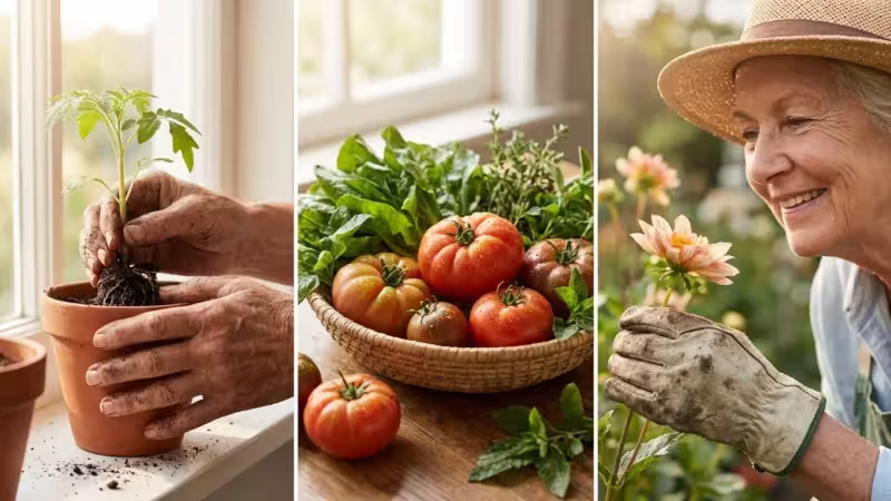 Retirement Gardening: Cultivating Health and Happiness - guide