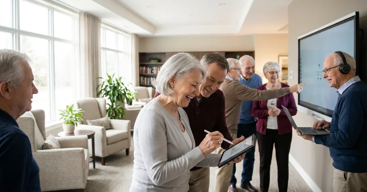 Technology for Seniors in Retirement Communities: Staying Connected - guide