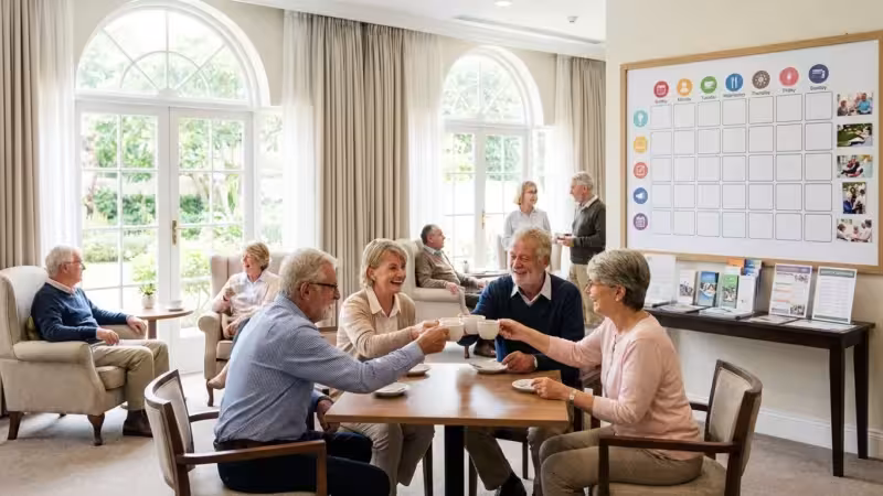 The Social Calendar: Maximizing Your Social Life in Retirement Communities - guide