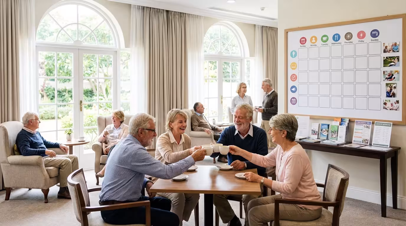 The Social Calendar: Maximizing Your Social Life in Retirement Communities - guide