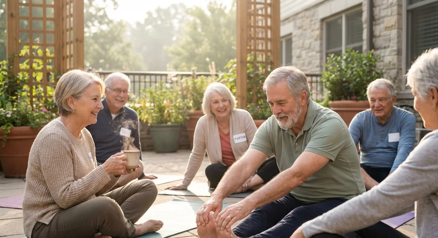 Unlock Core Benefits: Enhancing Senior Health with Yoga